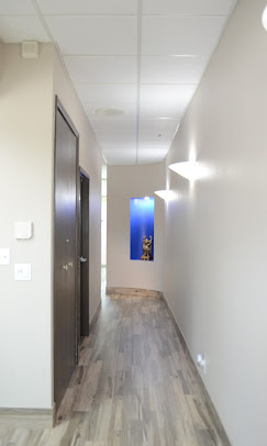 Hallway inside Serene Dental office in Fremont
